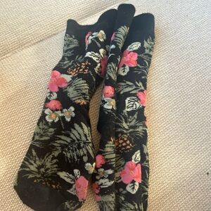 FLORAL socks!